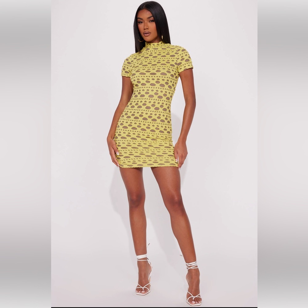 The Keli Distressed Mini Dress